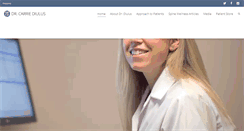 Desktop Screenshot of drcarriediulus.com